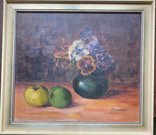 Oil painting sign - ::oil,