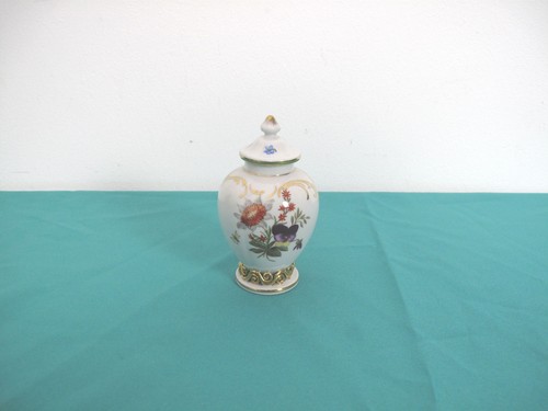 Small antique lidded vase - lidded,