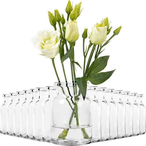 15x mini glas vasen 9cm - mini,