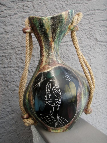 Forlani flower vase glazed - -,