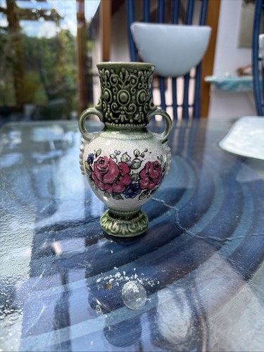 Blumenvase klein grün mit - klein,,