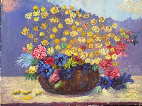 Oil painting still - painting,