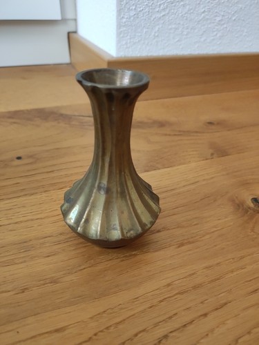 Blumenvase klein gold - klein,, aus