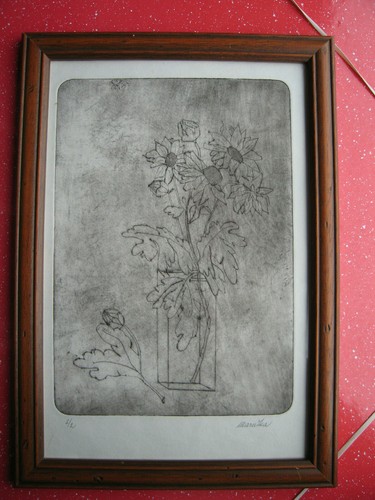 Copperplate maruska signed - ,