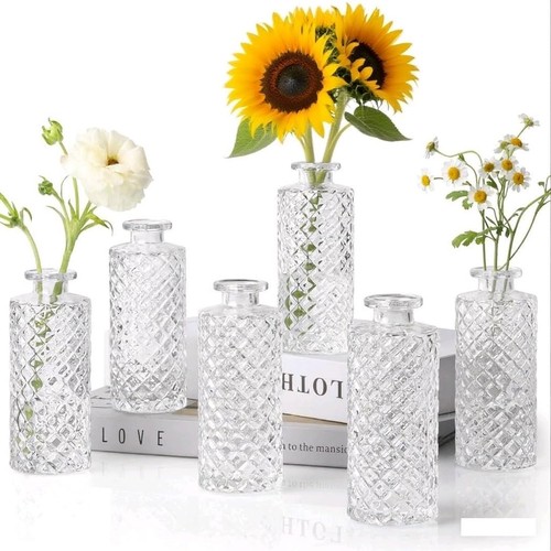12er set glasvasen - glasvasen, –