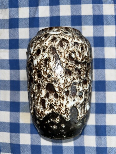 Retro vase keramik fat lava - fat,