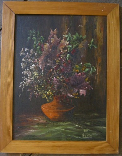 Oil painting autumn - ::oil, flowers